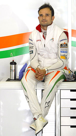 Force India's Vitantonio Liuzzi