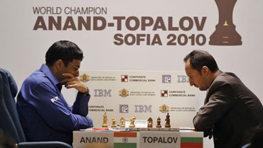 Anand and Topalov