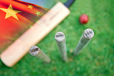 China makes its bow in international cricket