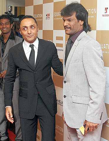 Rahul Bose and Dhanraj Pillay