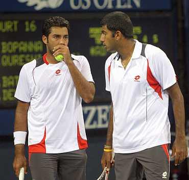 Rohan Bopanna and Aisam-ul Haq Qureshi