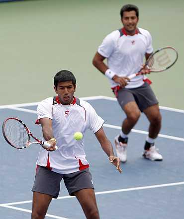 Rohan Bopanna and Aisam-ul Haq Qureshi