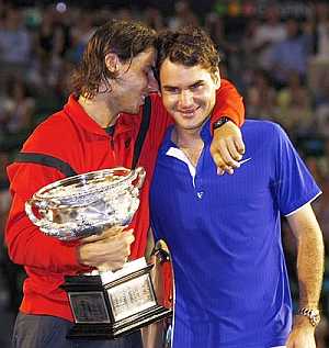 Rafa nadal and Roger Federer