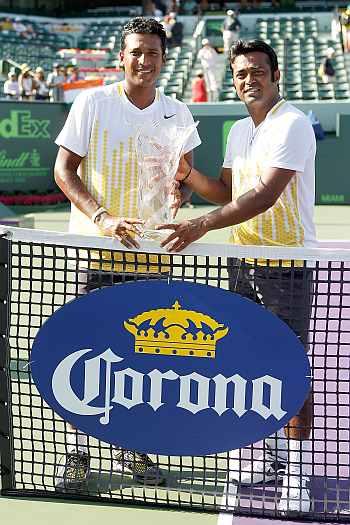 Leander Paes and Mahesh Bhup[athi