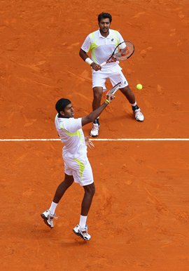Bopanna and Qureshi at the Monte Carlo Masters