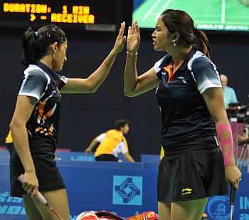 Jwala Gutta and Ashwini Ponnappa