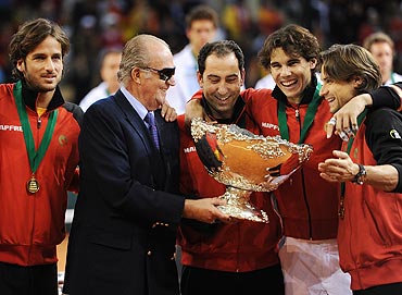 Spain's Davis Cup team