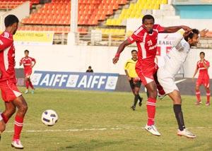 I-League match action