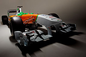 Force India's VJM-04 car