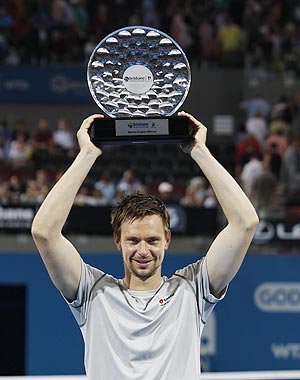 robin soderling with the brisbane title