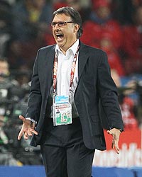Paraguay coach Gerardo Martino