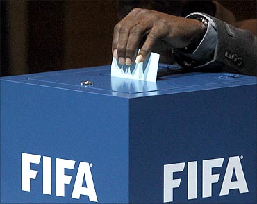 Voting for the FIFA preseidential election