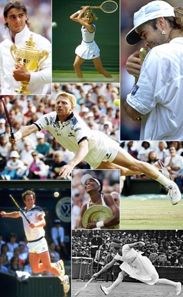 Photos: Wimbledon over the years - Rediff Sports