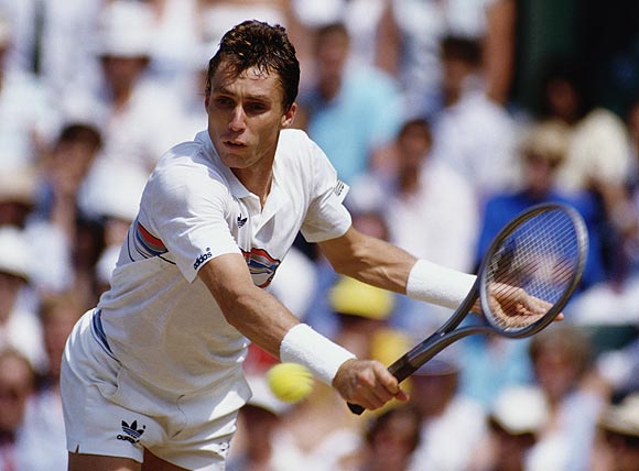 Lendl is not far behind in the list