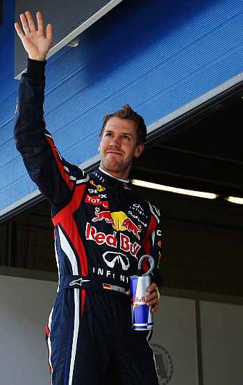 Vettel had vowed to win his second title in style
