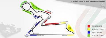 Check out the best seats at the Indian Formula One Grand Prix