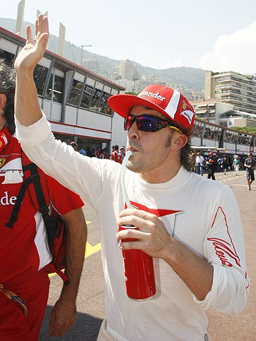 Ferrari's Fernando Alonso