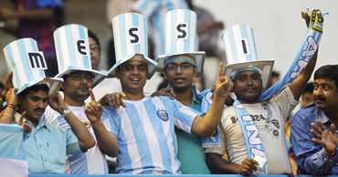 Indian fans of Lionel Messi