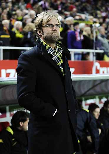 Dortmund coach Juergen Klopp