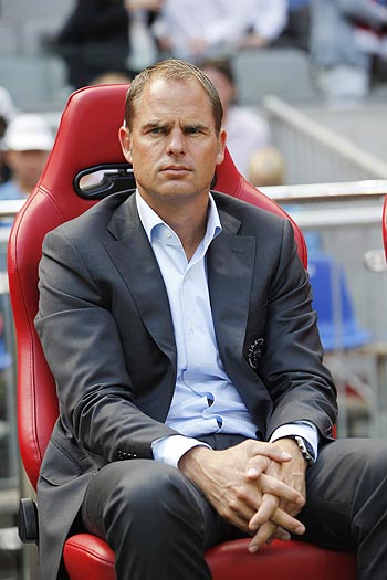 Ajax Amsterdam head coach Frank de Boer