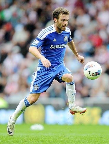 Juan Mata of Chelsea