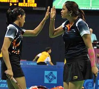 Ashwini Ponnappa and Jwala Gutta