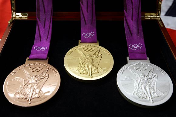The largest and most valuable Olympic medals ever to be handed out