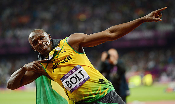 Usain Bolt of Jamaica