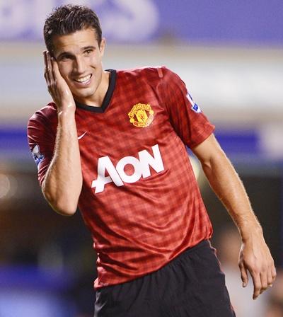 Robin van Persie of Manchester United