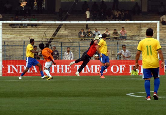 Dunga scored Brazil's third goal