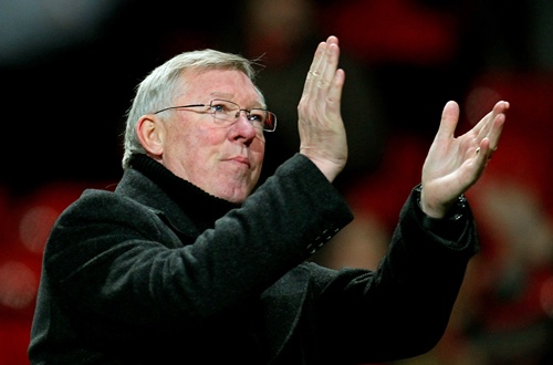 Sir Alex Ferguson the Manchester United manager