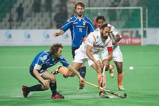 India walloped minnows Italy 8-1