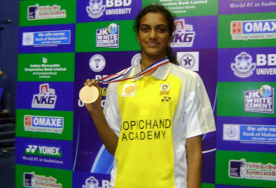 'She has the potential to make big strides in world badminton'
