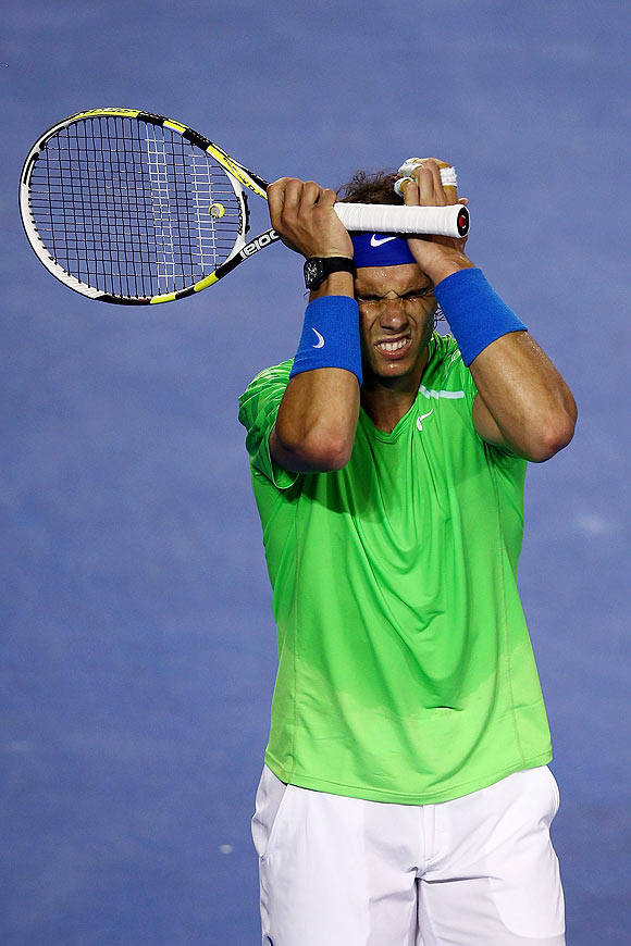 Nadal's topspin bombs proves harmless