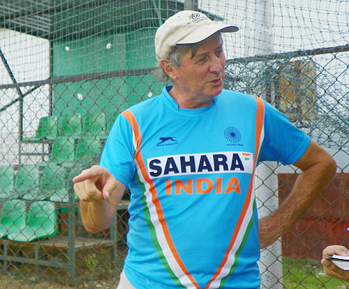 India hockey coach Michael Nobbs