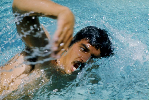 Mark Spitz of the USA in action at the 1972 Olympics Games in Munich, Germany