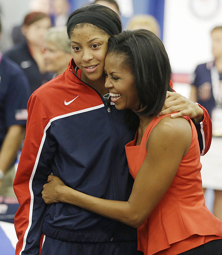 Michelle Obama tells US athletes to 'have fun' at Olympics - Rediff Sports