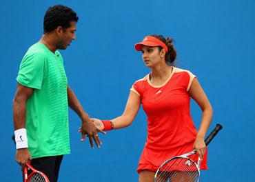 Bhupathi and Mirza