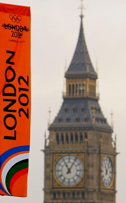 London will be the first city to stage the Games three times