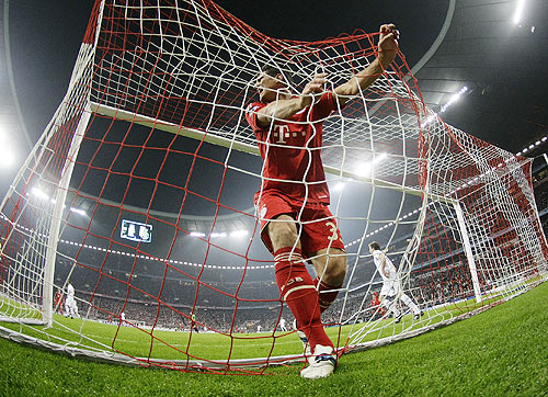 Bayern Munich's Mario Gomez