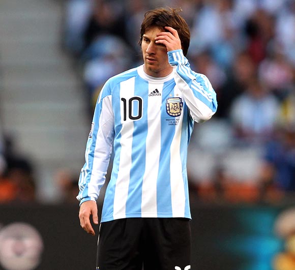 Winning over fans in his home country has been harder work for Messi