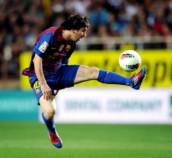 Messi is on course to emulate Alfredo di Stefano