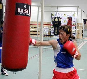 M C Mary Kom