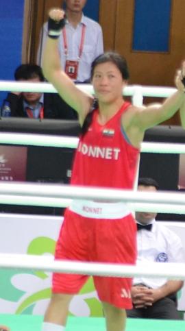 M C Mary Kom