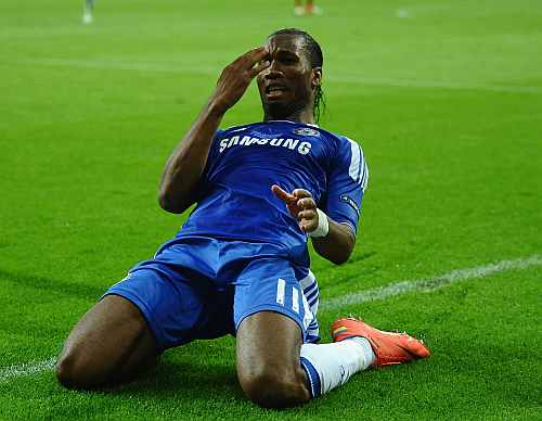 Drogba, man of the moment for Chelsea