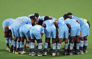 The Indian hockey team