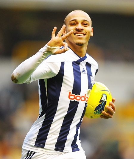 Peter Odemwingie of West Bromwich