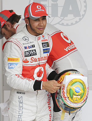 McLaren's Lewis Hamilton