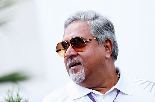 Force India Chairman Vijay Mallya