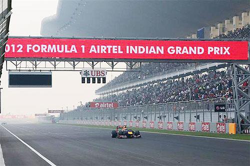 The best images from the Indian Grand Prix